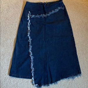 Denim skirt